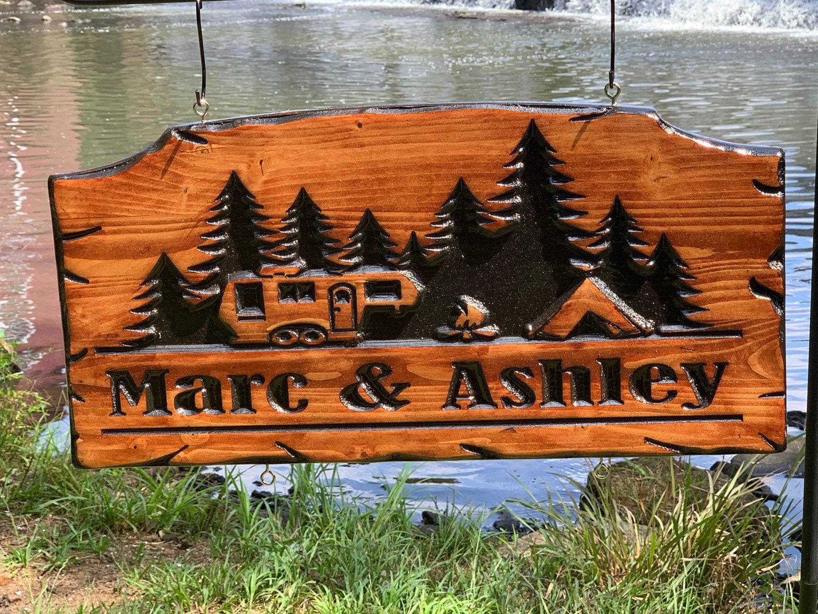 Personalized Camper Sign - Camper Sign