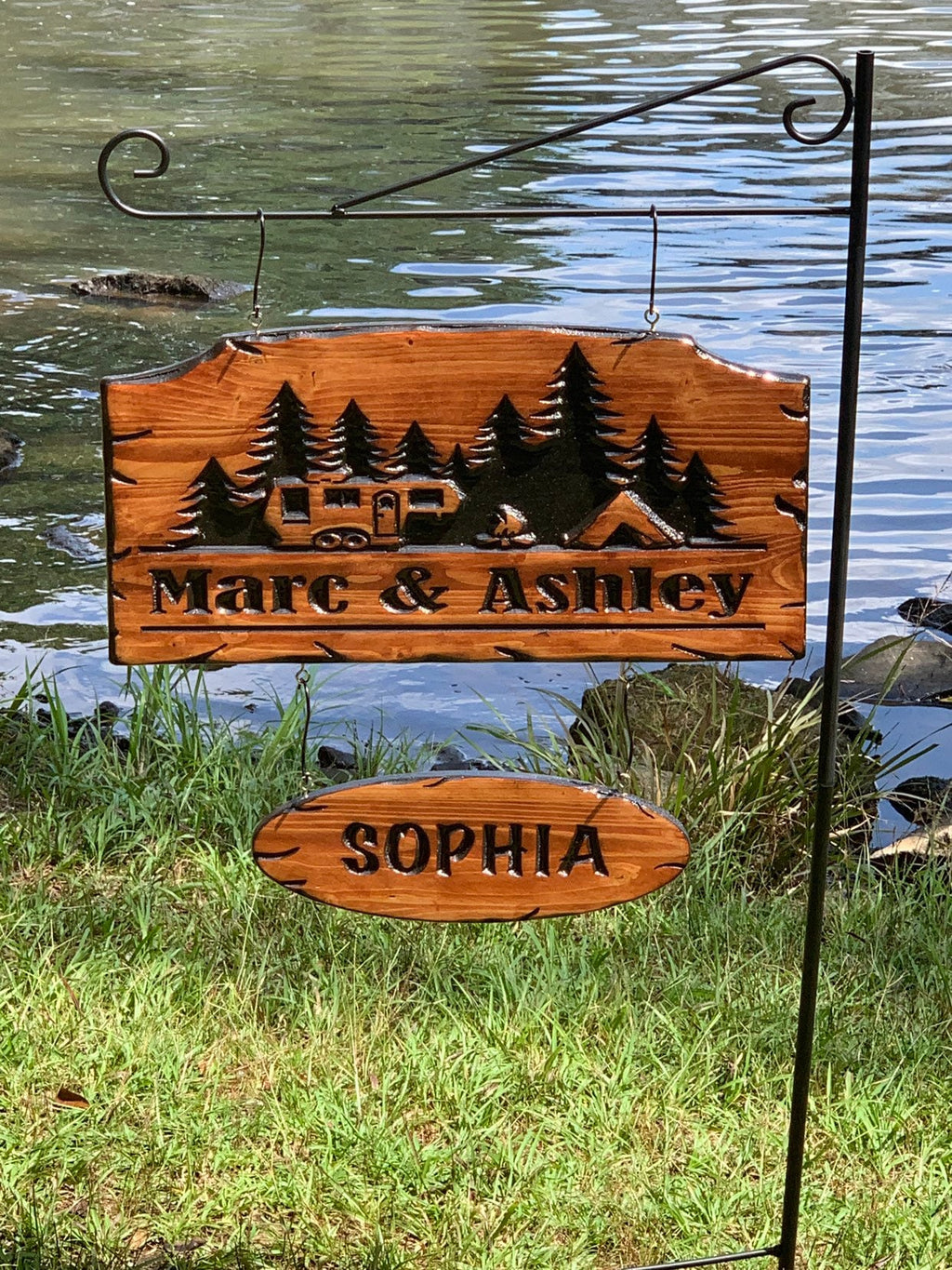 Personalized Camper Sign - Camper Sign