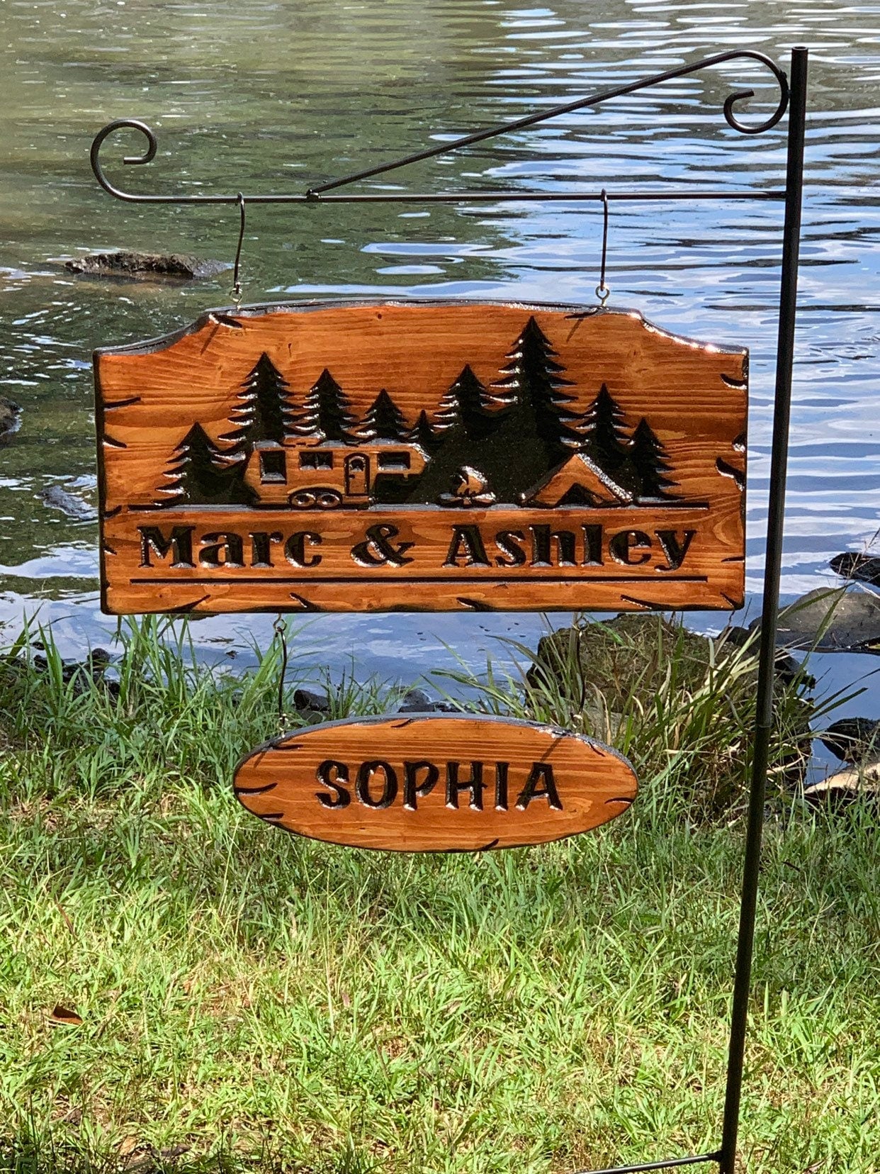 Personalized Camper Sign - Camper Sign