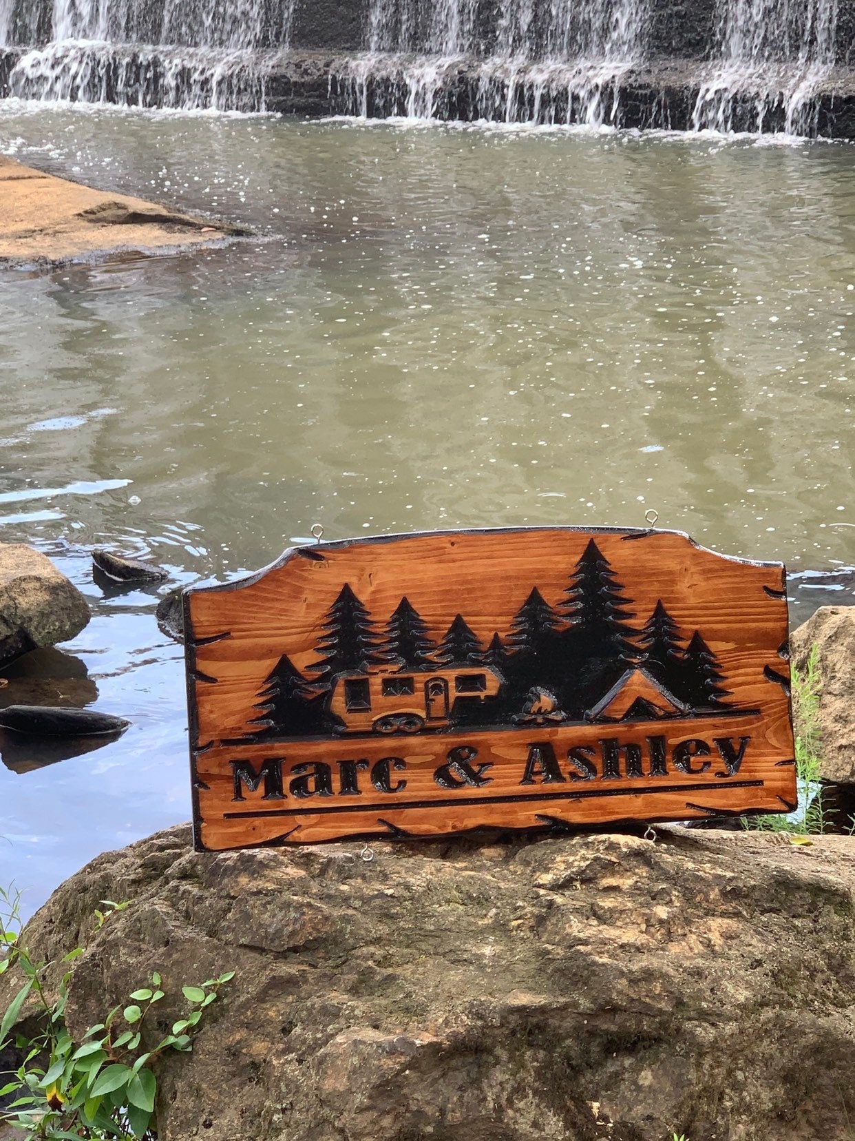 Personalized Camper Sign - Camper Sign