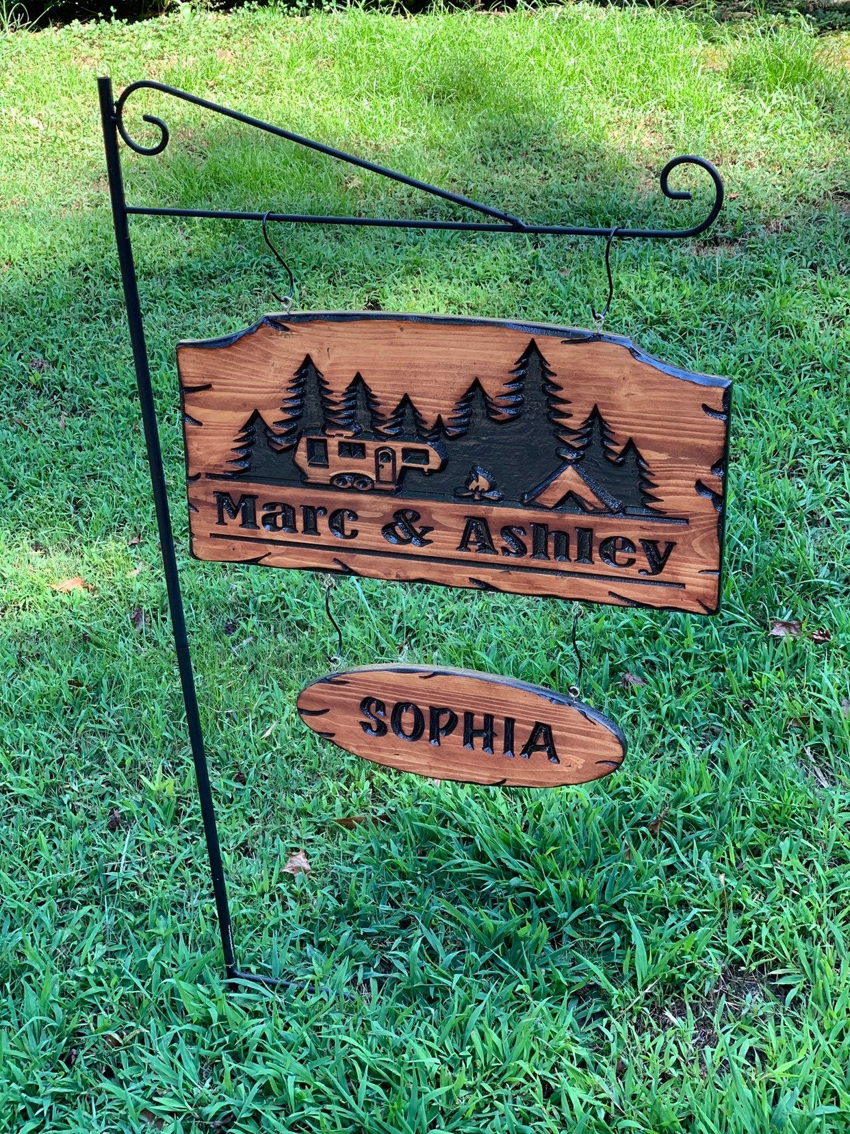 Personalized Camper Sign - Camper Sign