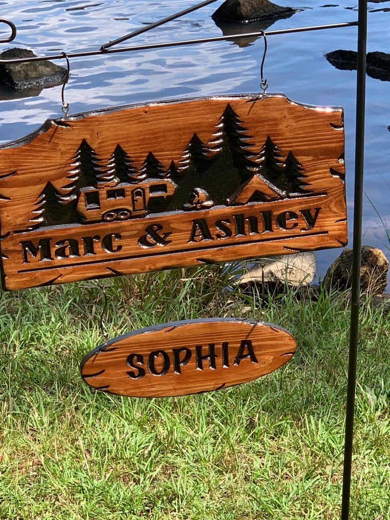 Personalized Camper Sign - Camper Sign
