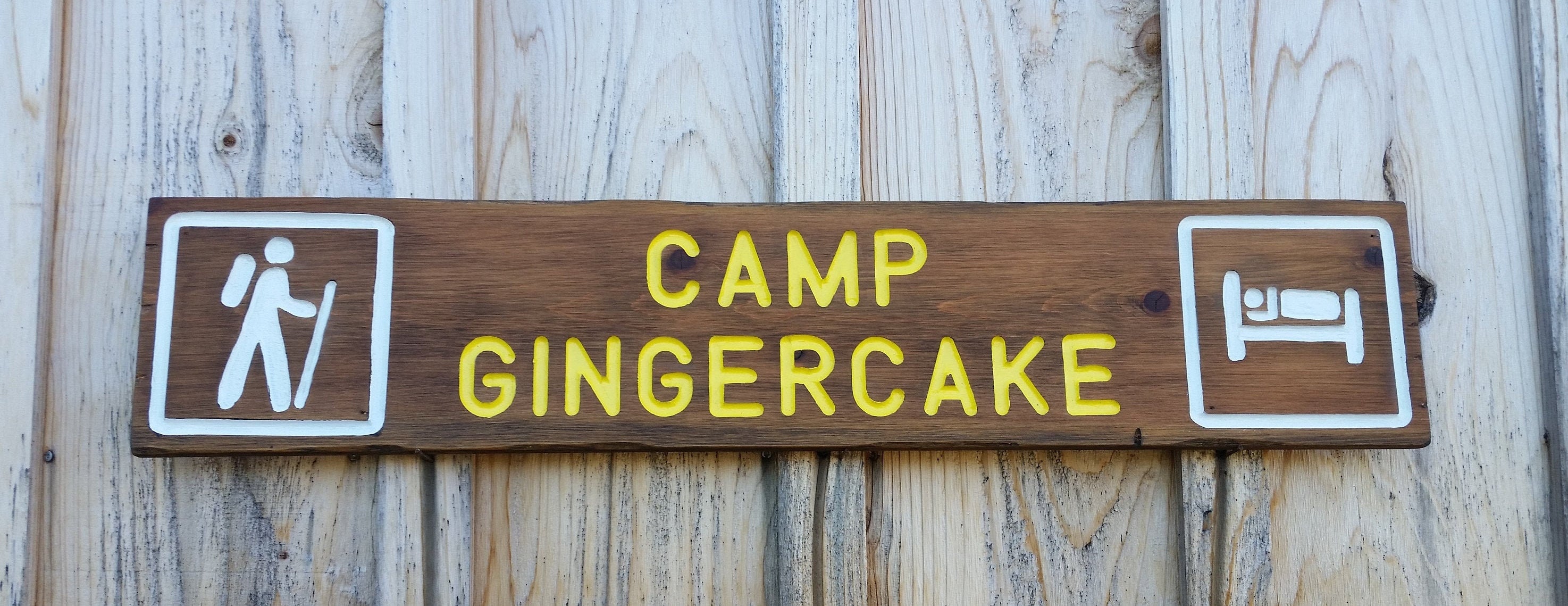 Pacific Crest Trail Campground signs