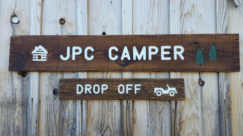Campground signs - Park signs