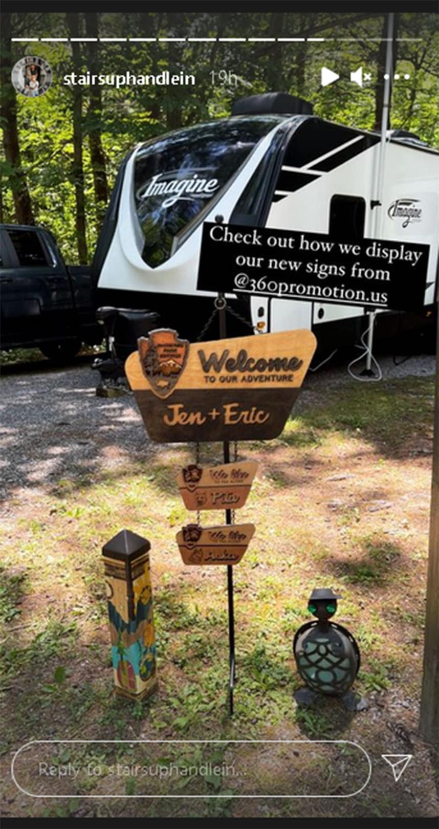 National Park Welcome Sign