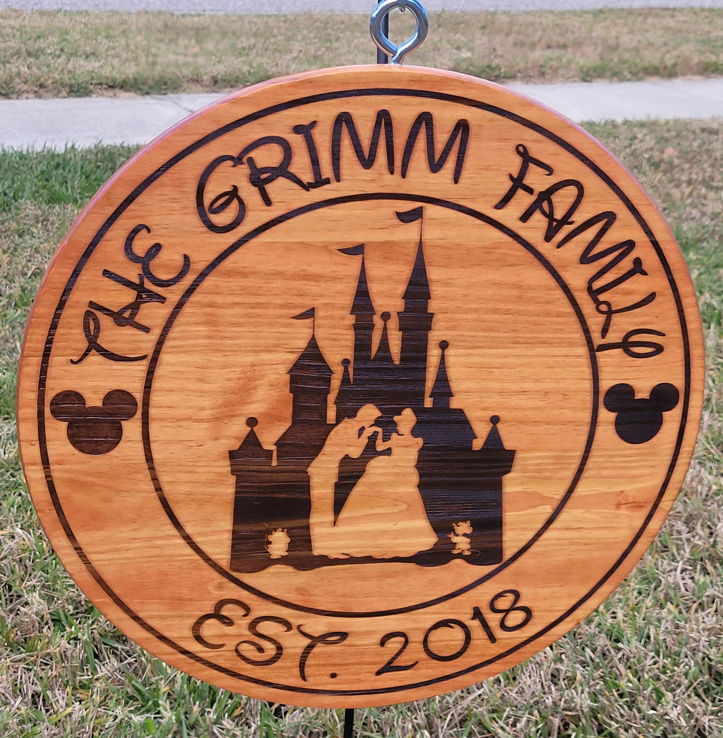 Fort Wilderness Camp Sign Engraved