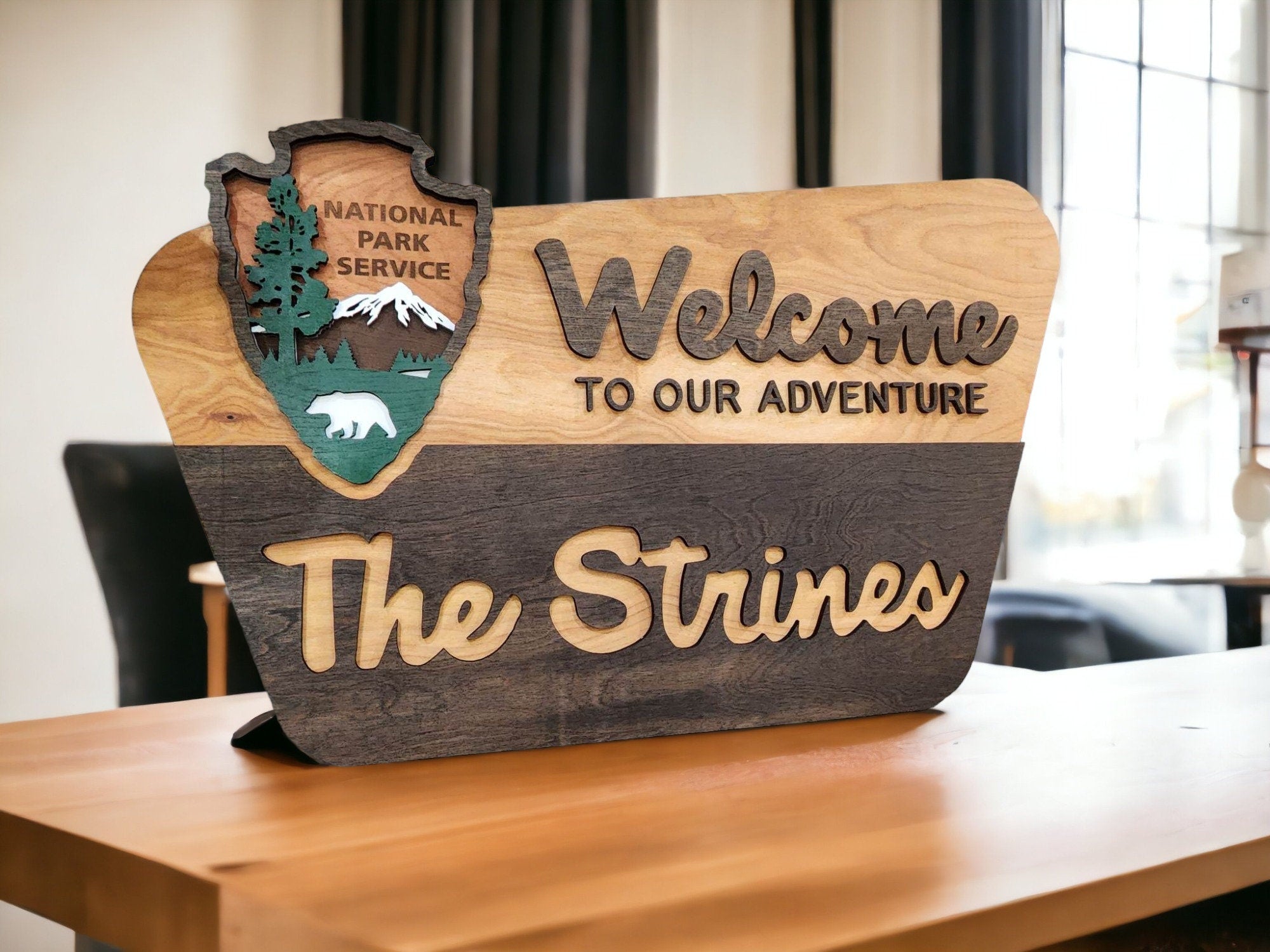 Original Designed National Park Family Sign