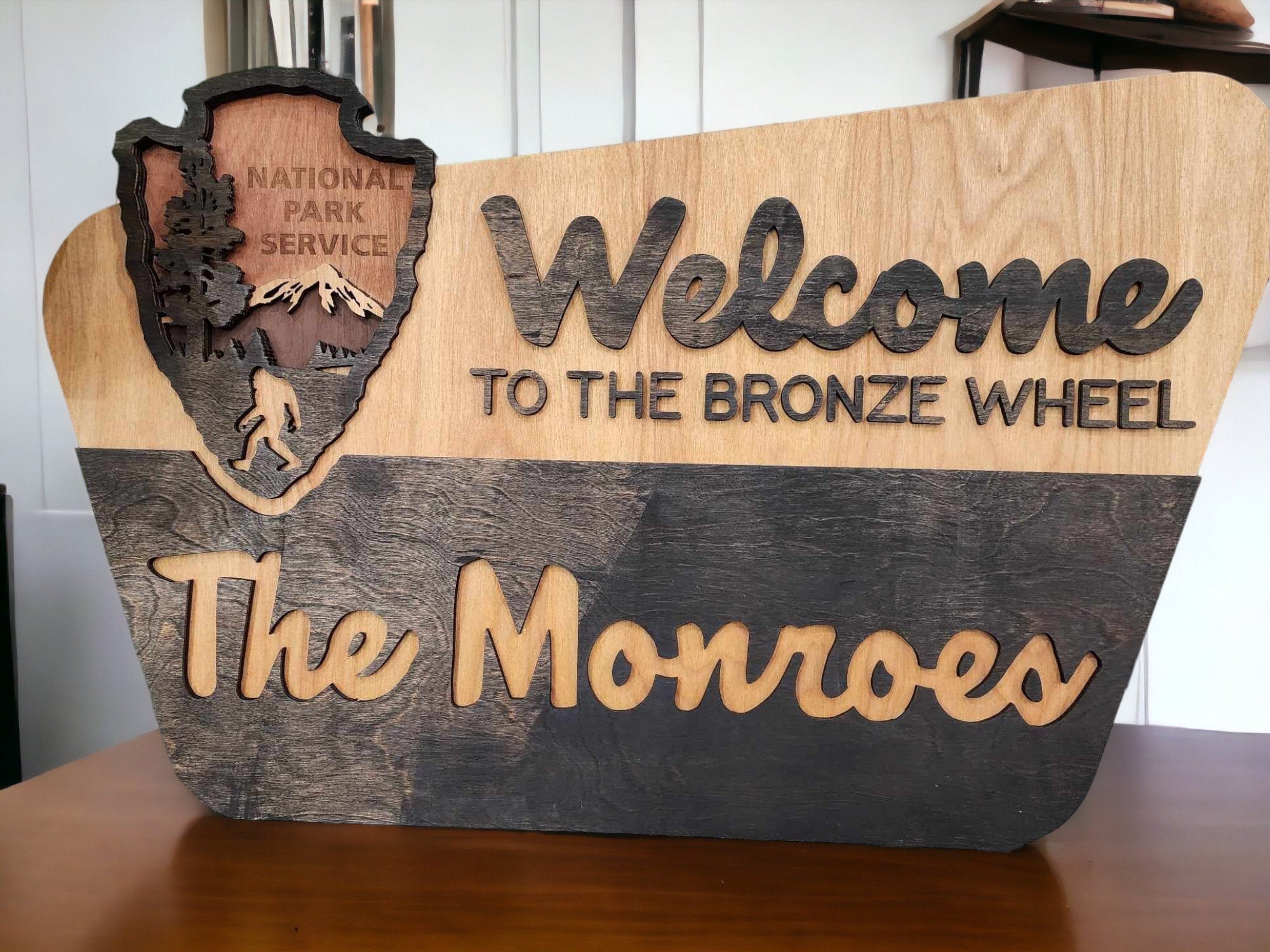 Original Designed National Park Family Sign