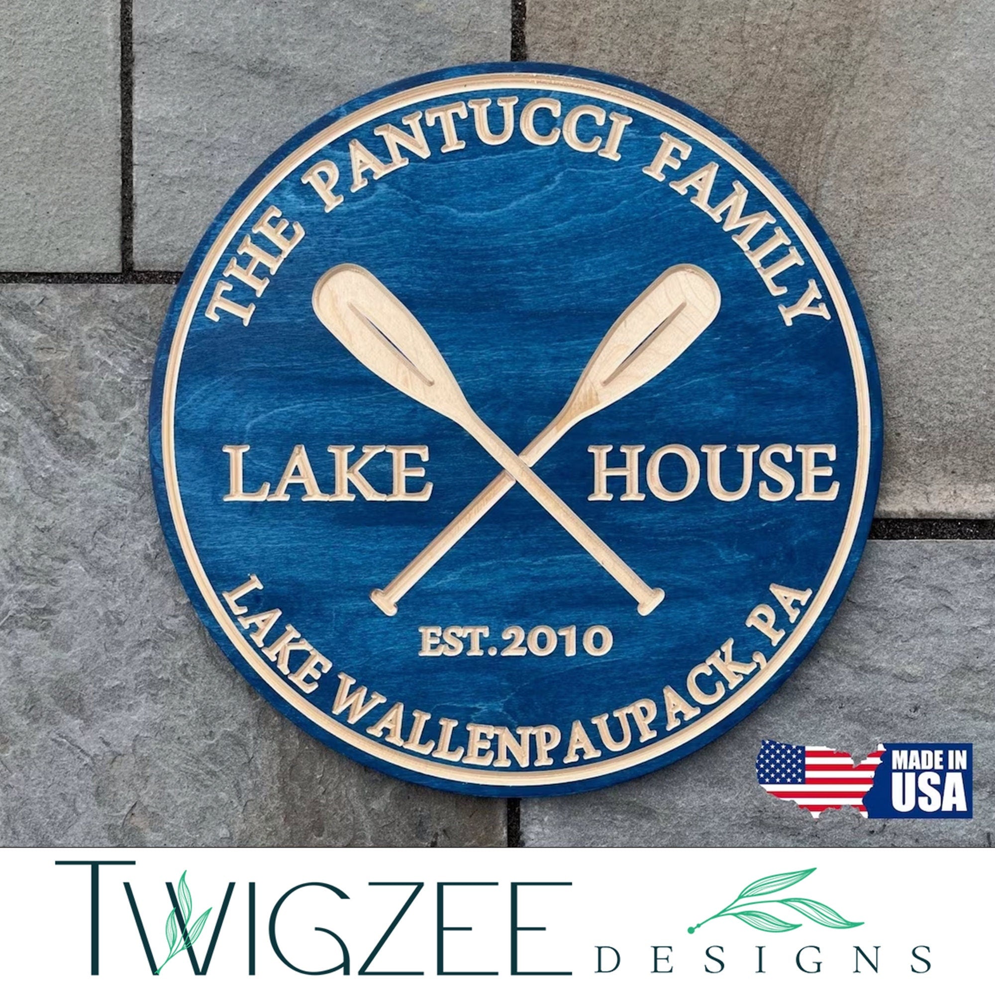 Lake House Sign - Lake Home Decorations