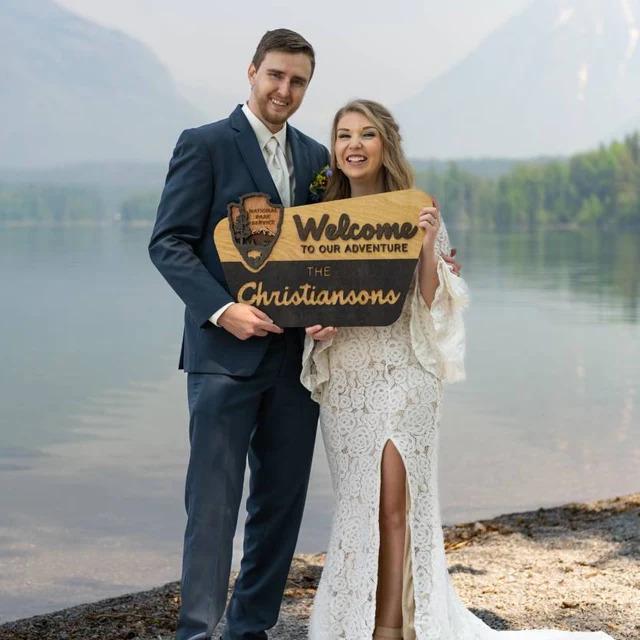 Original Designed National Park Family Sign