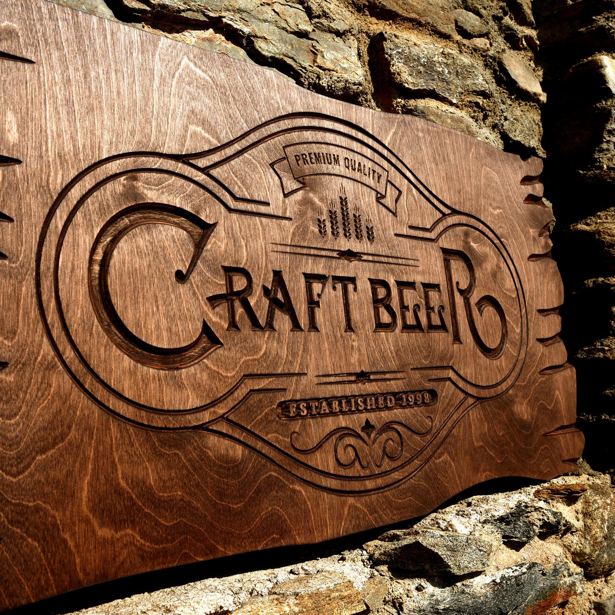 Personalized Wooden Camping Outdoor Signs