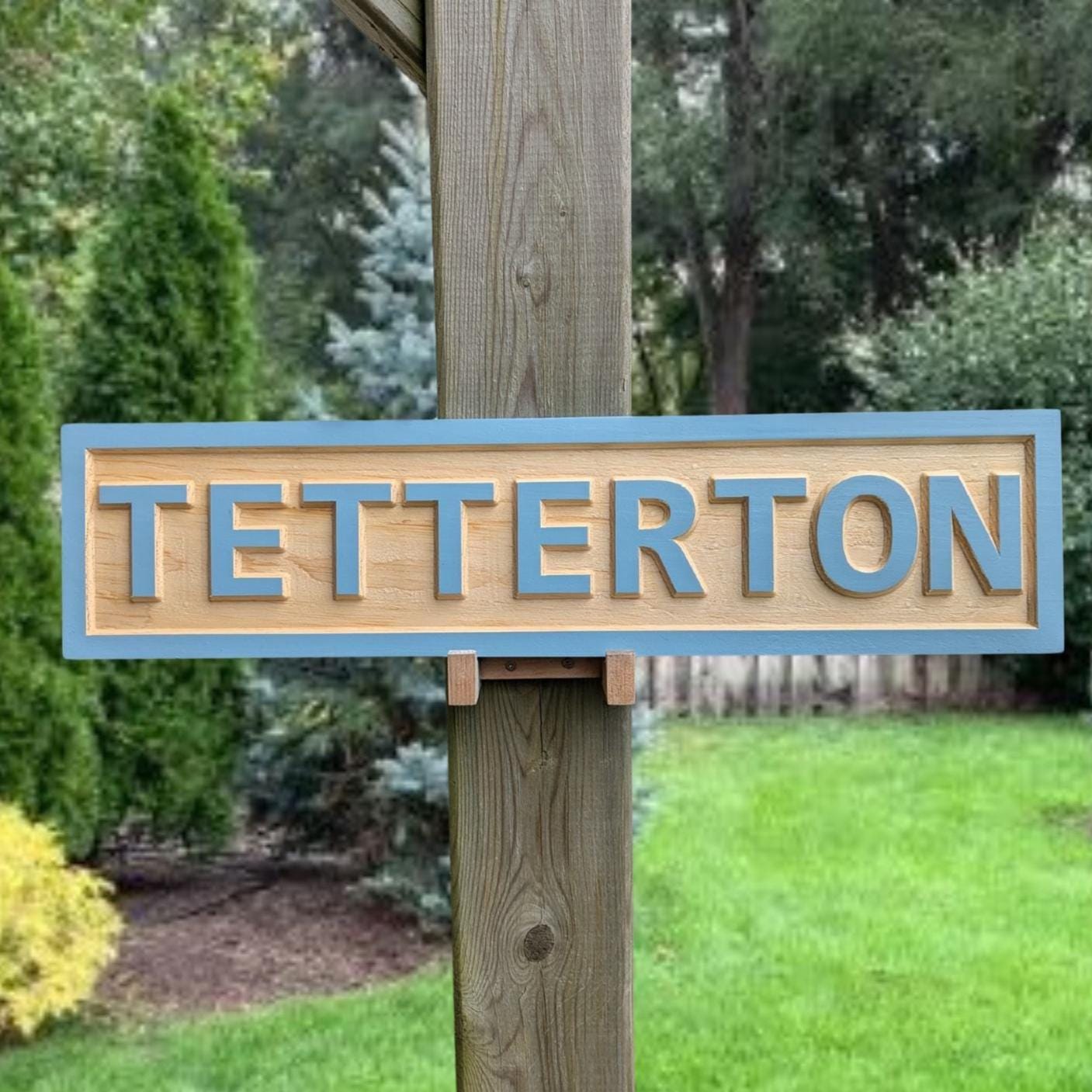 Outdoor Custom Wood Sign - Outdoor Wooden Sign